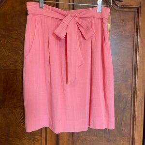 Cremieux Tropical Punch Women's Skirt with Bow Detail Size 6